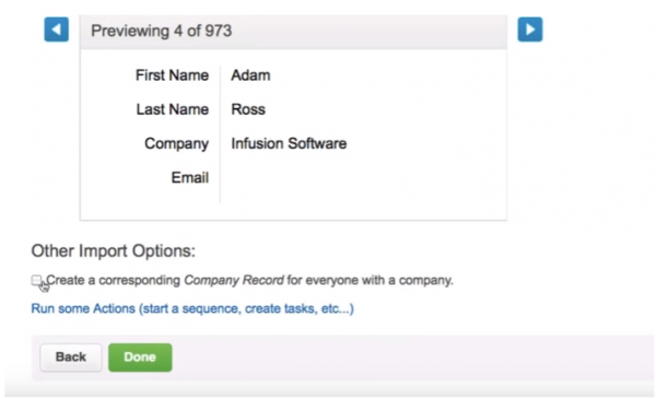 Get permission to send emails first