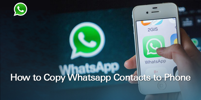 How to Copy WhatsApp Contacts to Phone