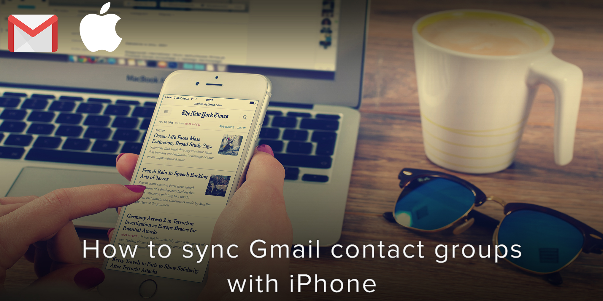 How to Sync Gmail Contact Groups with iPhone 11