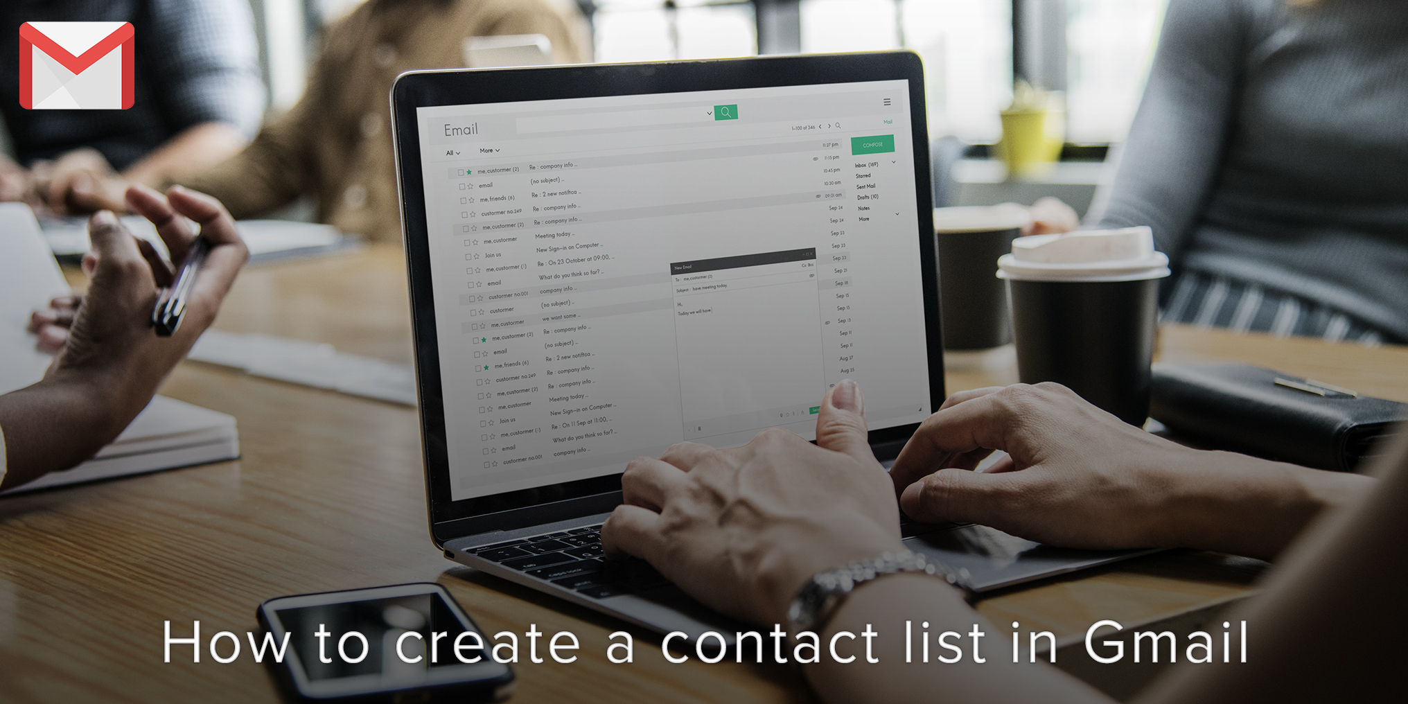 How to create a Contact List in Gmail