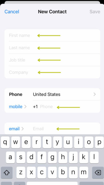 covve sync contacts with whatsapp