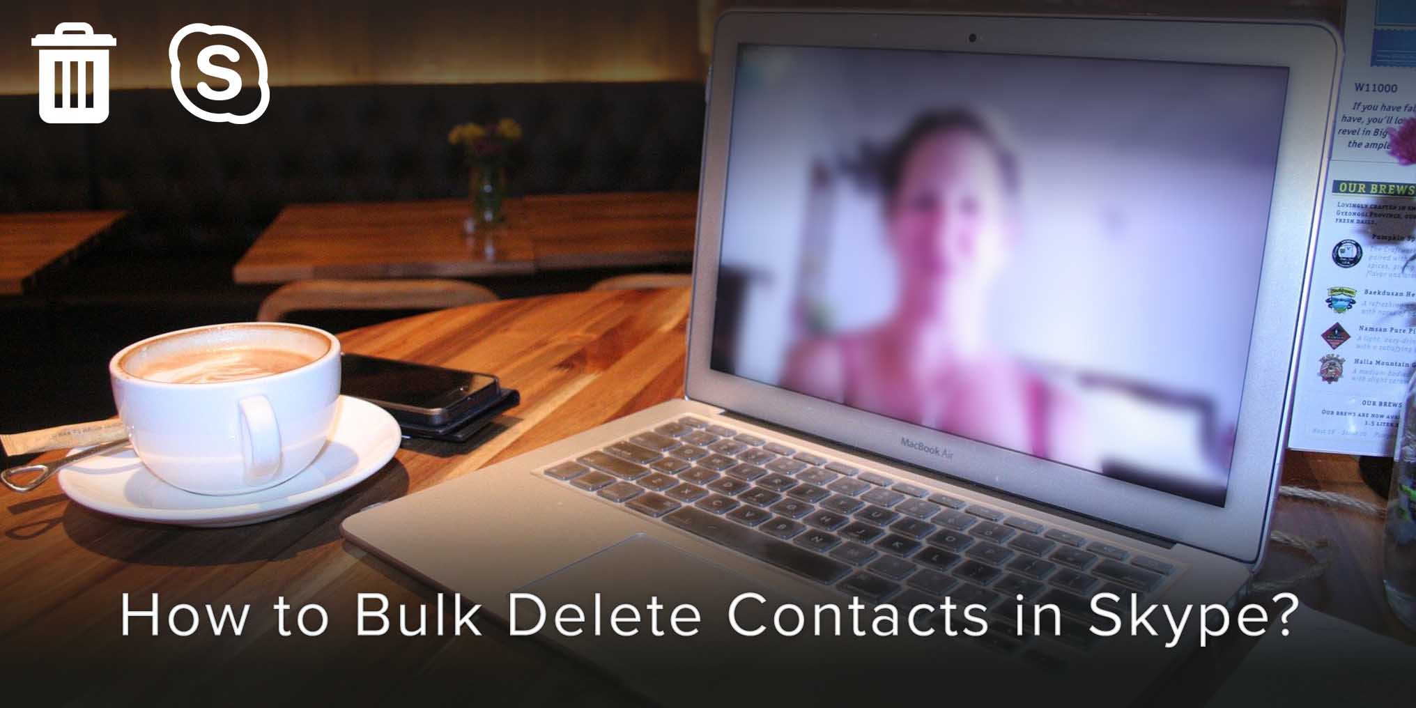 How to Delete Contacts in Skype
